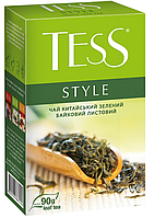 Чай зеленый Tess Lime 90 г китайский байховый листовой