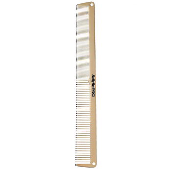 Гребінець для волосся BaByliss PRO Gold Metal Comb M3842E