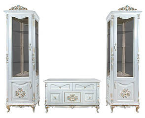 Меблі для вітальні в класичному стилі Орфей РКБ-Меблі, колір на вибір, фото 2