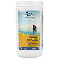 Шоковий хлор для басейну Chemoform (Німеччина) в таблетках 1кг. Дезінфекція води в басейні