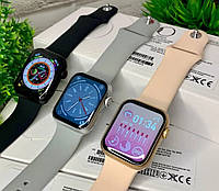 Смарт часы Apple Watch 8/45mm Оригинальная коробка AMOLED экран+Ремешок. Smart watch 8 FULL Aluminium NFC