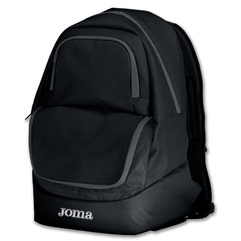 Рюкзак спортивний Joma Diamond II 44,2 л з відділенням для взуття-м'яча чорний (400235.100)