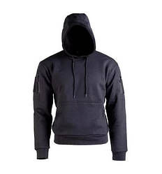 Тактична толстовка чорна з капюшоном Mil-Tec 11472302-2XL