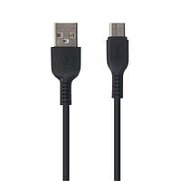 Кабель (шнур) для зарядки андроїда з силікону usb - тайп-сі 1м | Hoco