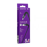 Зарядный кабель (шнур) для телефона юсб - микро юсб | 1м \ 2,4A | Borofone