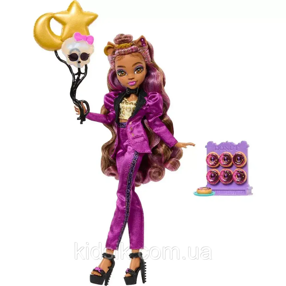 Шарнірна лялька Монстер Хай Клодин Вульф Бал Монстрів Monster High Clawdeen Wolf Monster Ball, фото 1