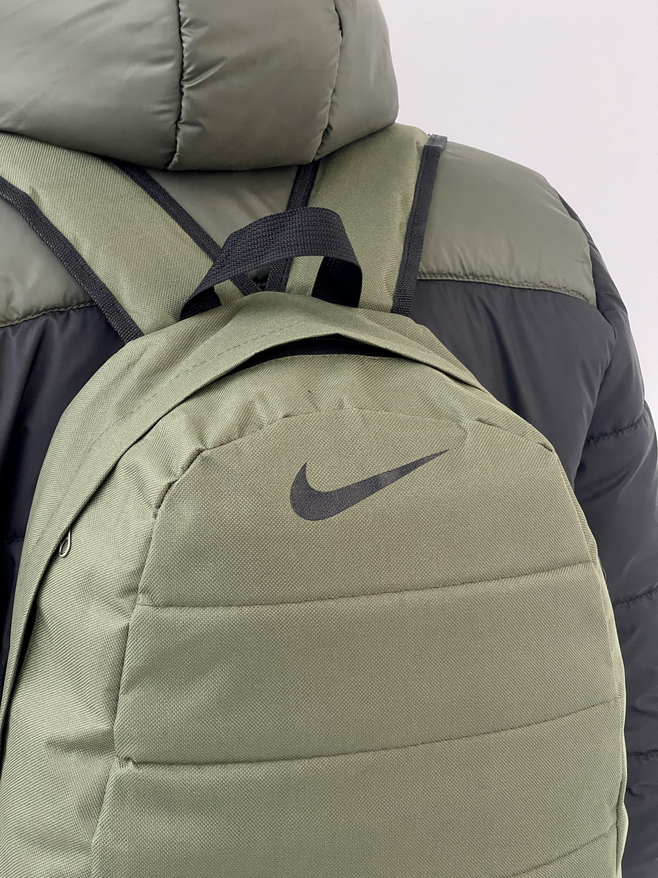 Рюкзак міський спортивний чоловічий жіночий Nike air хакі портфель повсякденний найк сумка