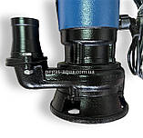 Фекальний насос GRANDWATER 2.5 кВт з ножем + шланг 20 м (комплект) гарантія 3 роки, фото 7