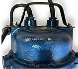 Фекальний насос GRANDWATER 2.5 кВт з ножем + шланг 25 м,  трос, зажими, хомут, рукавиці (комплект), фото 7