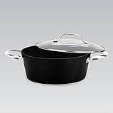 Каструля казан з антипригарним Greblon C2 покриттям 5.8 л 28 см Maestro MR-4428 Індукційний казан, фото 10