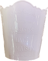 Стакан-подставка PARIS для кухонных принадлежностей розового цвета