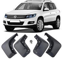 Брызговики для Volkswagen Tiguan 2007-2016, к-кт (4шт.)