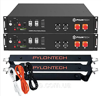 Аккумуляторная батарея литиевая Pylontech US2000C 48V 2.4KW BMS для солнечных панелей