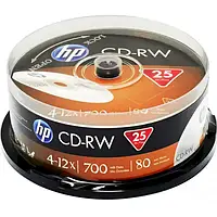 HP CD-RW 69313/CWE00019-3 25 шт 700 MB