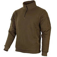 Кофта тактическая Mil-Tec Tactical Sweatshirt Coyote 11472519-ХL