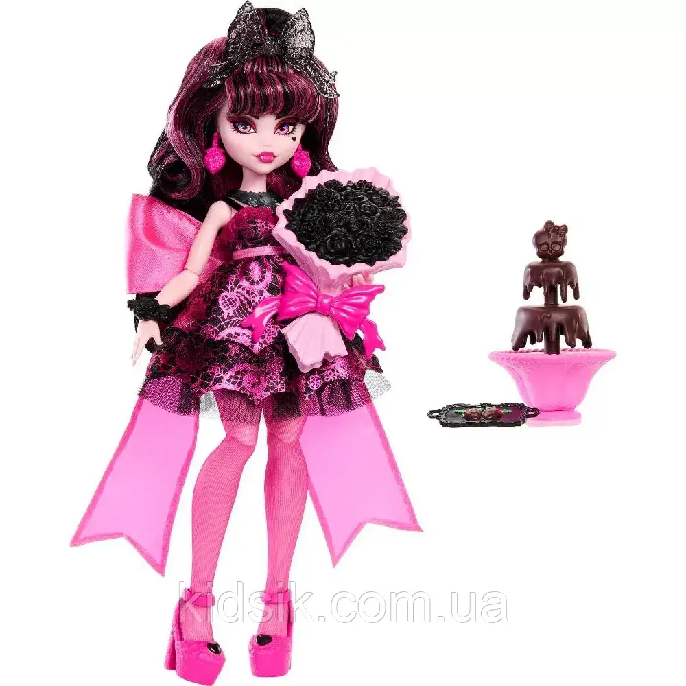 Шарнірна лялька Монстер Хай Дракулаура Бал Монстрів Monster High Draculaura Monster Ball Party, фото 1