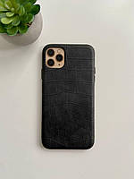 Чохол Leather Croc Case для iPhone 11 Pro Max / Шкіряний чохол айфон 11 про макс
