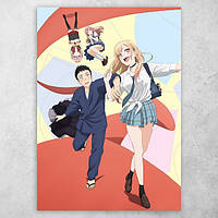 Аниме плакат постер "Эта фарфоровая кукла влюбилась / My Dress-Up Darling" №2