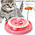 Іграшка для котиків Cat Scratch Pan з двома м'ячиками і мишкою, фото 4