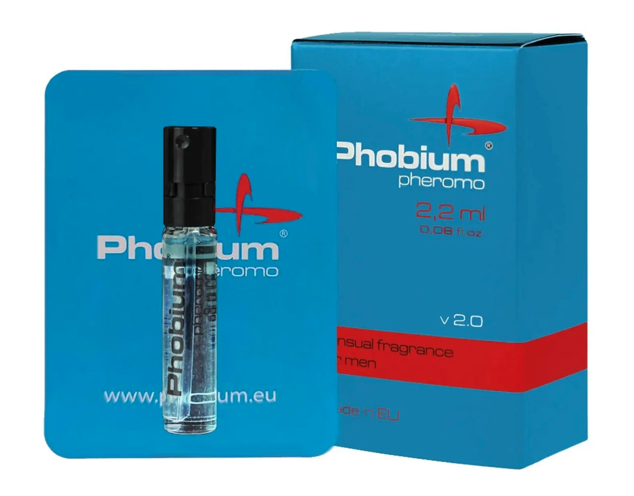 Парфуми з феромонами для чоловіків PHOBIUM Pheromo for men v 2.0, 2,2 мл.