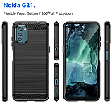 Захисний чохол-бампер для Nokia G21 / G11, фото 3