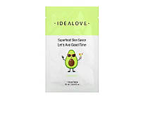 Idealove, Superfood Skin Savior, Lets Avo Good Time, маска з суперфудами, 20 мл