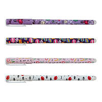 Ручка гелева пиши-стирай ZiBi Kids Line 0,5мм синя, для дівчаток