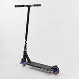 Спортивний трюковий самокат Best Scooter SIMBIOTE HIC + Пегі 2 шт Чорно-червоний, фото 6