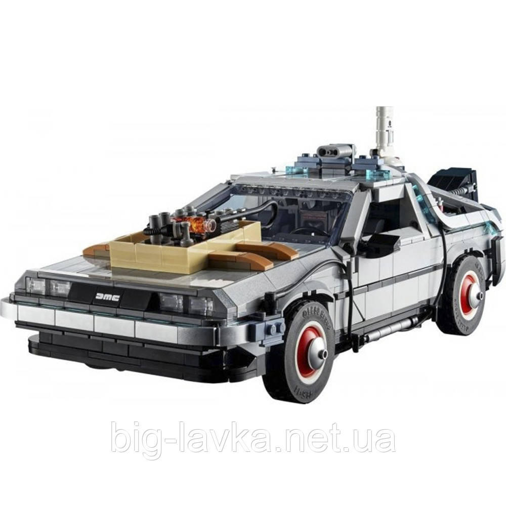 Конструктор ДеЛореан DeLorean Машина Годинник Time Machine Back to the Future 1872 деталей 1872 деталей