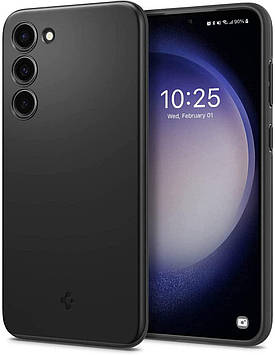Чохол Spigen для Samsung Galaxy S23 Plus  - Thin Fit, Black (ACS05661)