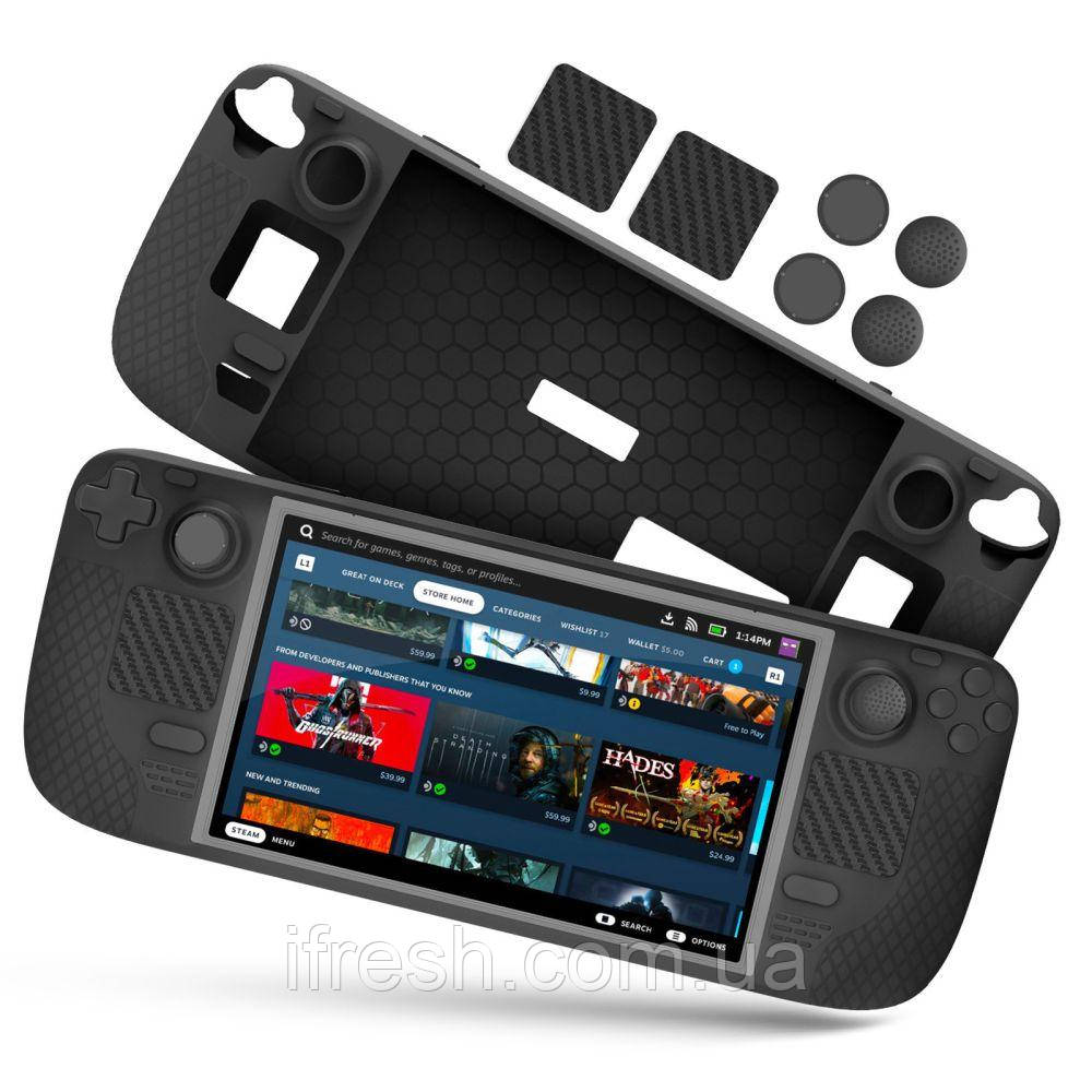 Чохол для Steam Deck TPU icon, Black, фото 1