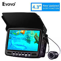 Подводная камера для рыбалки Eyoyo / 4,3"LCD/ 2600 мАч/ 15м Кабель. (+ Леска FisherMan).