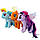 М'яка іграшка "Райдужна поні" М 14741, 13 см, 6 кольорів, фото 4