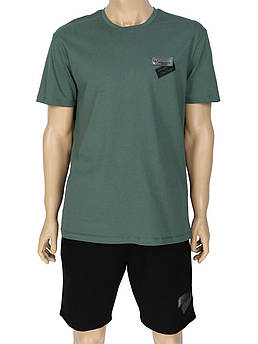 Костюм чоловічий футболка+ шорті Aldo Moro A-2330 Duck Green