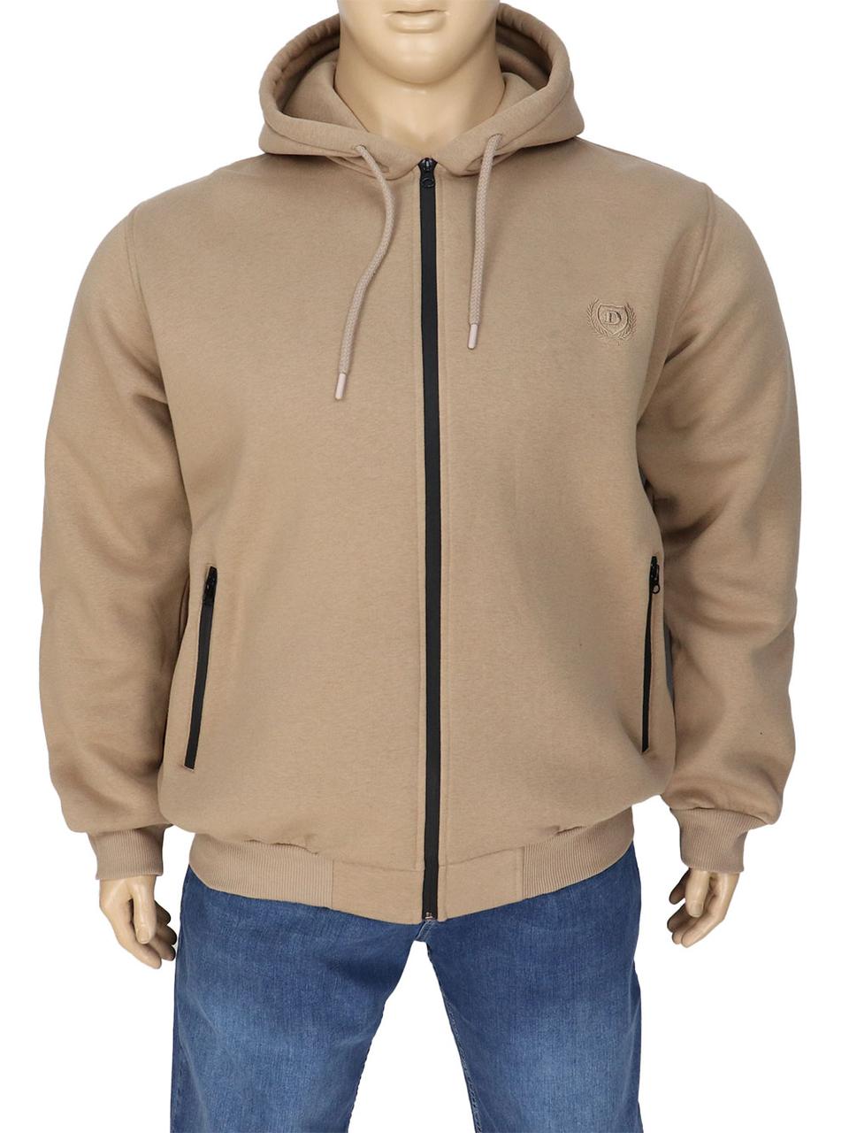 Зимова чоловіча кофта Dekons 1527 Vizon великого розміру, фото 1