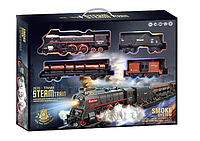 Дитяча залізниця з димом на батарейках Steam Train