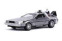 Машинка металлическая Jada Назад в будущее 2 Машина времени 1989 со световым эффектом 1:24 (253255021)