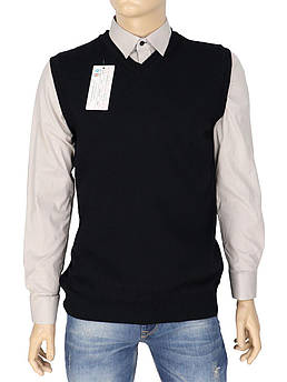 Темно-синій жилет Turhan 01 Laci