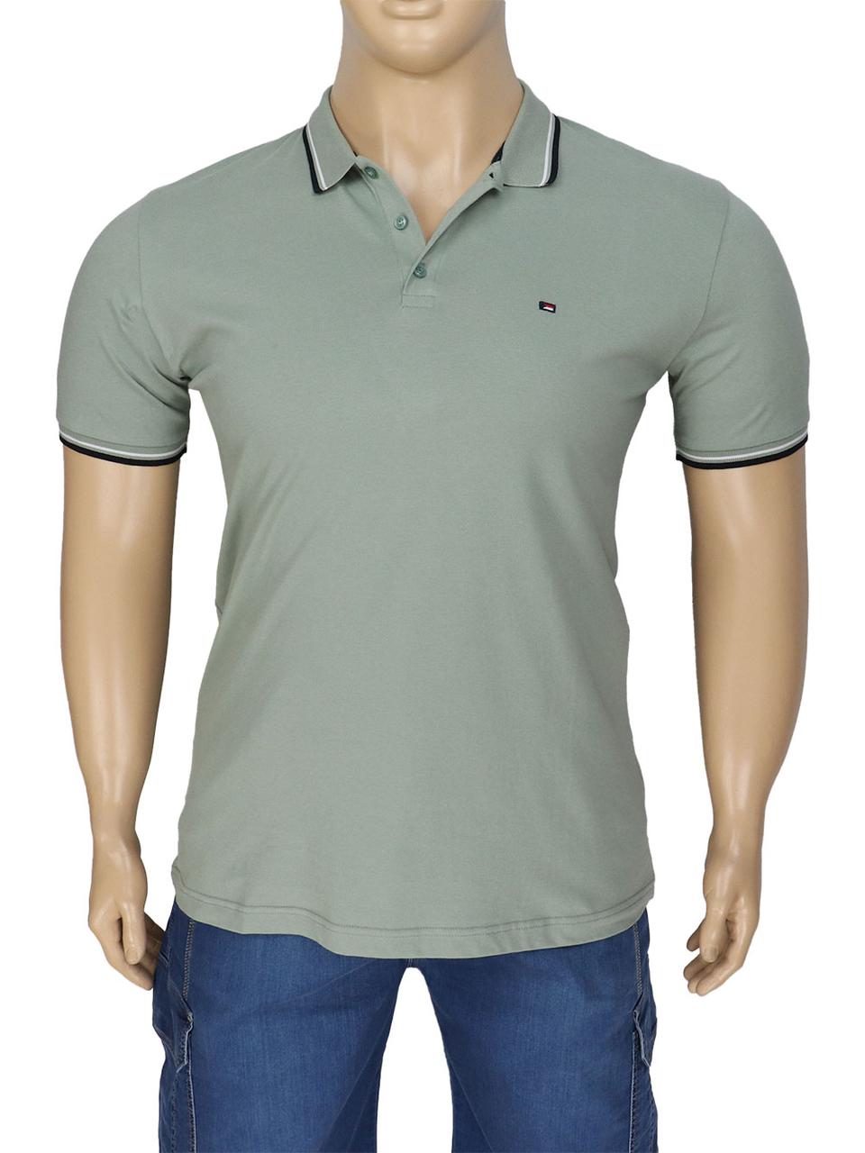 Бавовняна чоловіча теніска Zinzolin Z-3014 Olive, фото 1