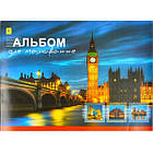 Альбом А4 для малювання 12 аркушів на скобі 1 шт., фото 3