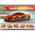 Альбом А4 для малювання 12 аркушів на скобі 1 шт., фото 7