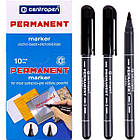 Перманентний маркер CENTROPEN Чорний Упаковка 10 шт., фото 5