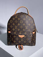 Портфель женский Louis Vuitton Palm Springs Backpack Brown Camel LV Луи Витон рюкзак через плечо сумка