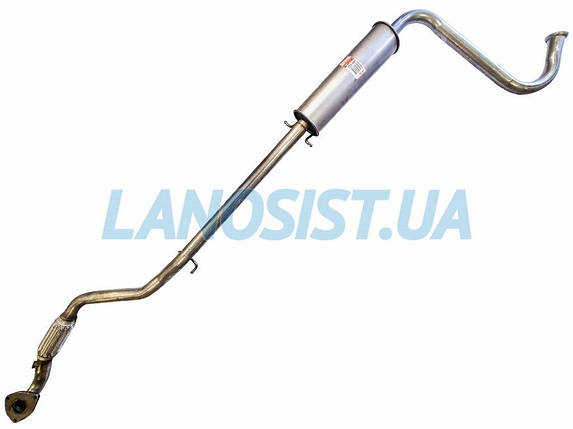 Вихлопна система (приймальна труба + резонатор) Ланос Euro-3 Bosal 293047, фото 1
