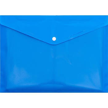 Пластикова папка А4 на кнопці неон мікрон A4-209 Папка для документів