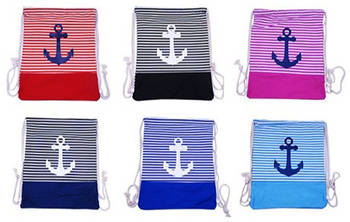 Мішок для взуття з принтом "Якор"