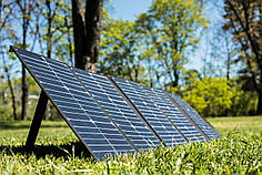 Сонячна зарядка UA-100PM 100Вт для ноутбуку рації рацій