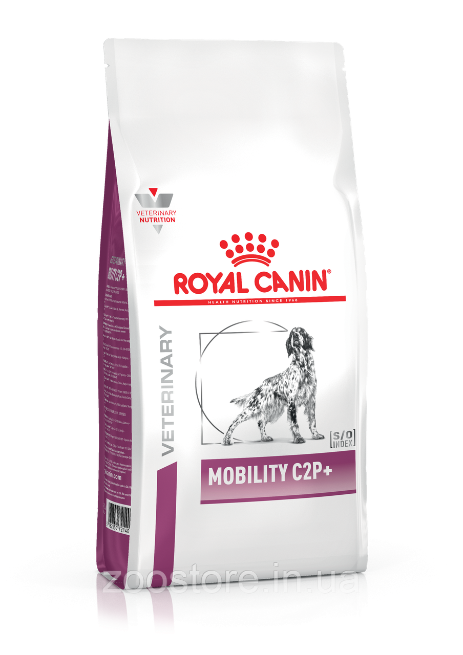 Корм сухий Royal Canin для собак при захворюваннях опорно-рухового апарату Mobility C2P+ Canine 2 кg, фото 1