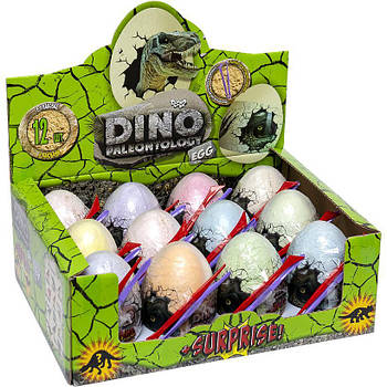 Креативна творчість для проведення розкопок Dino Paleontology EGG ДТ-ТО-09405 в упаковці 12 шт