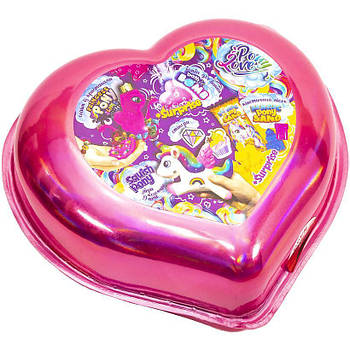 Набір креативної творчості Pony Love 5 в 1 BPS-01-02U ДТ-ТОВ-09383 у вигляді серця для дітей